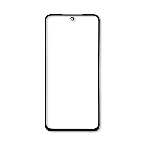 Front Glass Lens (Glass + OCA) (CERTIFIED) (Black) - For Galaxy S21 FE (G990)