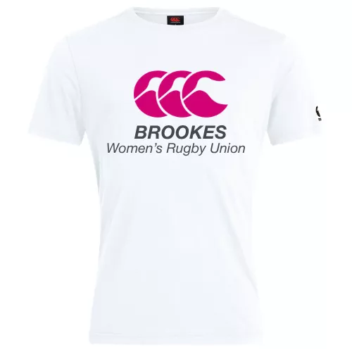 Oxford Brookes University Women's Rugby Union Senior Plain Cotton Tee