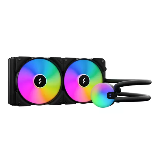 Fractal Design Lumen S28 v2 RGB Processor All-in-one liquid cooler 14 cm Black 1 pc(s)