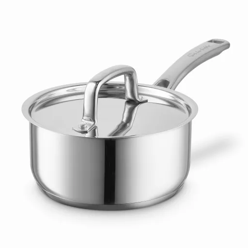 20cm Stainless Steel Saucepan with Lid