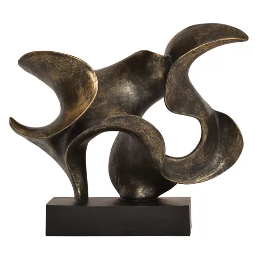 Abstract Sculpture, Aurora, Bronze Finish