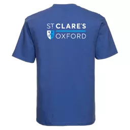 StClaresOxford_T-Shirt_BrightRoyal_Back.png