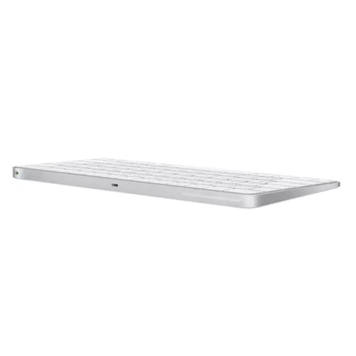 Apple Magic keyboard USB + Bluetooth Danish Aluminium, White
