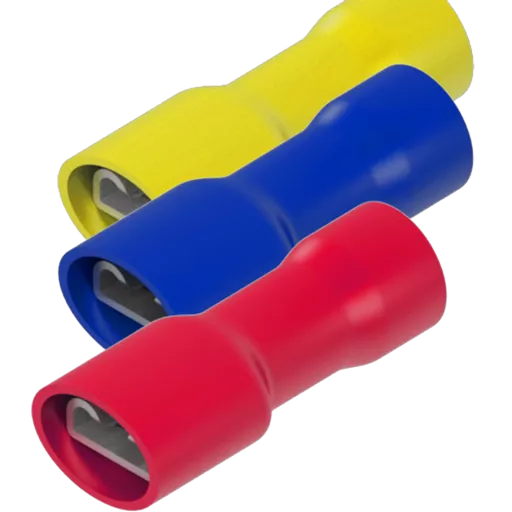 Fully Insulated Female Spade Terminals