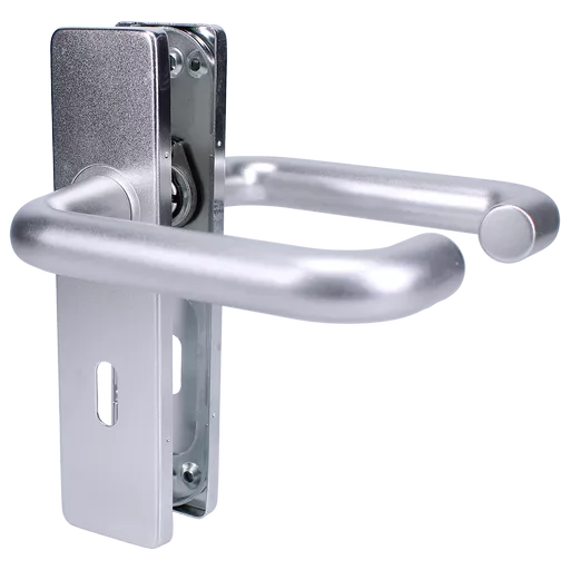 ZOO Return To Door Lever Handle On Lever Lock Backplate FD30/60