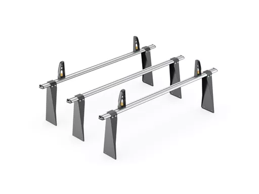 Ford Transit 2000-2014 L2,L3,L4, H3 - ULTI Bar+ (Aluminium) - 3 Roof Bars