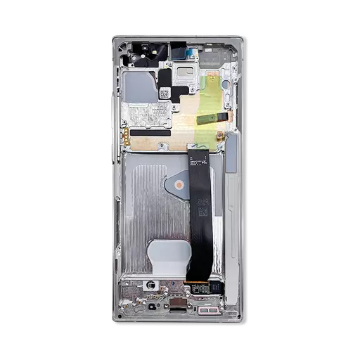 OLED Screen Assembly (Service Pack) (Mystic White) (No Camera) - Galaxy Note 20 Ultra (N985) / Note 20 Ultra 5G (N986)