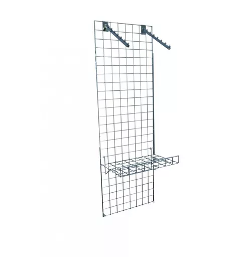 6ft Gridwall Sloping Arm Wall Display Kit