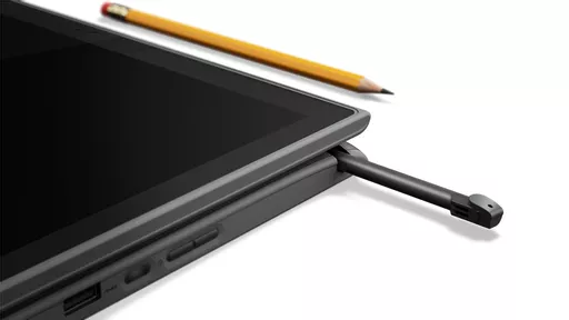 Lenovo 300e 2nd Gen (AMD) AMD 3000 3015e Hybrid (2-in-1) 29.5 cm (11.6") Touchscreen HD 4 GB DDR4-SDRAM 128 GB SSD Wi-Fi 6 (802.11ax) Windows 10 Pro Black