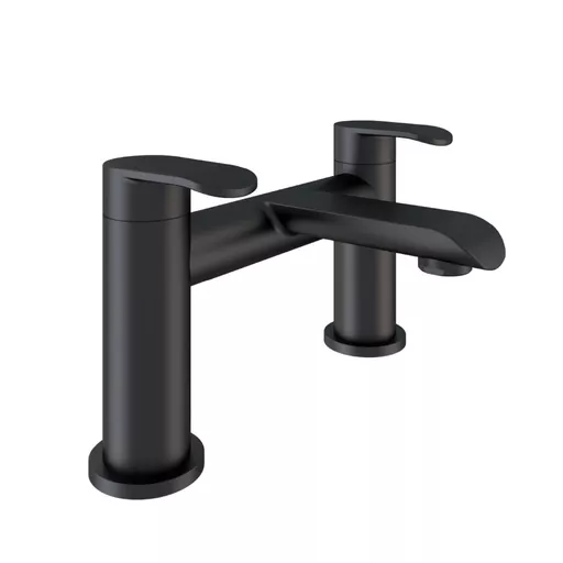 Lyneham Bath Filler Tap - Matt Black