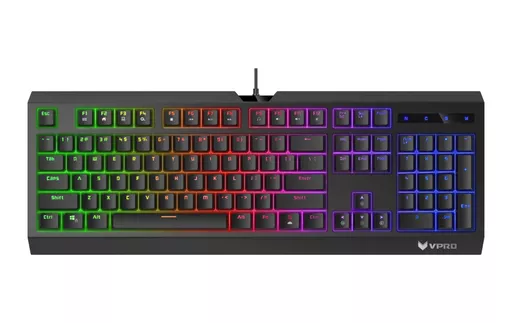 Rapoo V52S keyboard Gaming USB QWERTY English Black