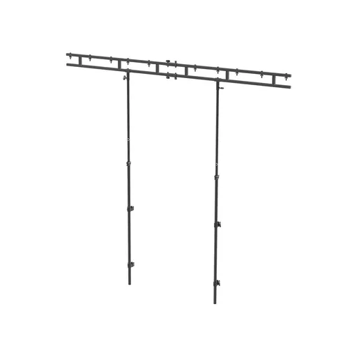 Ultimax DJ Booth Goal Post System with Carry Bag - Black