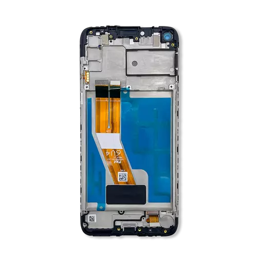 LCD Screen Assembly (With Frame) (Service Pack) (Black) - Galaxy M11 (M115)