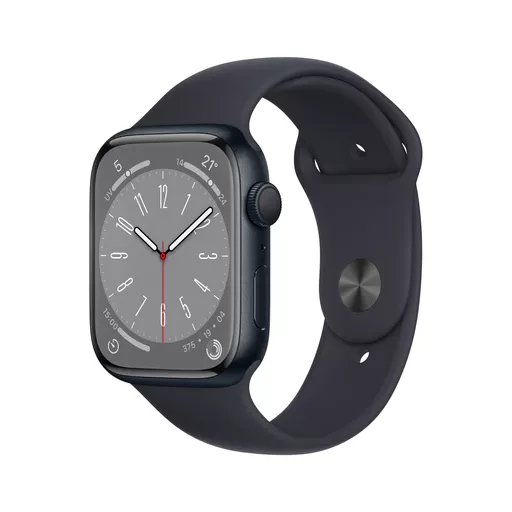 Apple Watch Series 8 OLED 45 mm Black GPS (satellite)