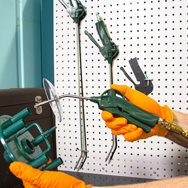 New VariBlast Precision Safety Air Gun with Nano Nozzle Provides Focused Blast for Blowoff