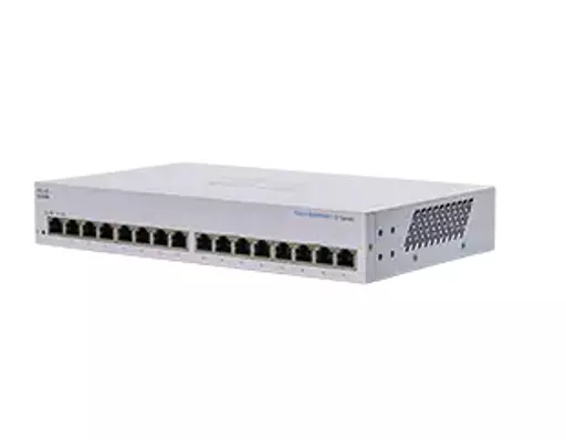 Cisco CBS110 Unmanaged L2 Gigabit Ethernet (10/100/1000) 1U Grey