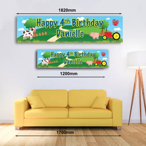 Personalised Banner - Farm Banner