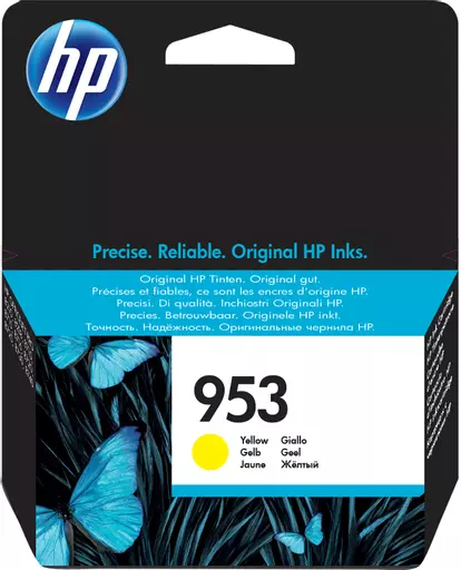 HP F6U14AE/953 Ink cartridge yellow, 630 pages 9ml for HP OfficeJet Pro 7700/8210/8710