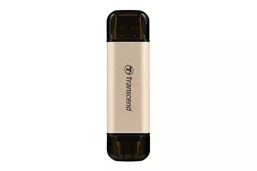 Transcend JetFlash 930C USB flash drive 128 GB USB Type-A / USB Type-C 3.2 Gen 1 (3.1 Gen 1) Gold