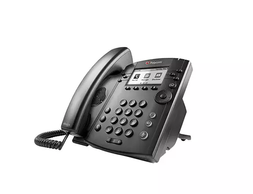 POLY 311 IP phone Black 6 lines LCD