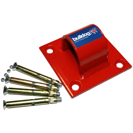 BULLDOG Wall Floor Bracket for Use With Chains MC25