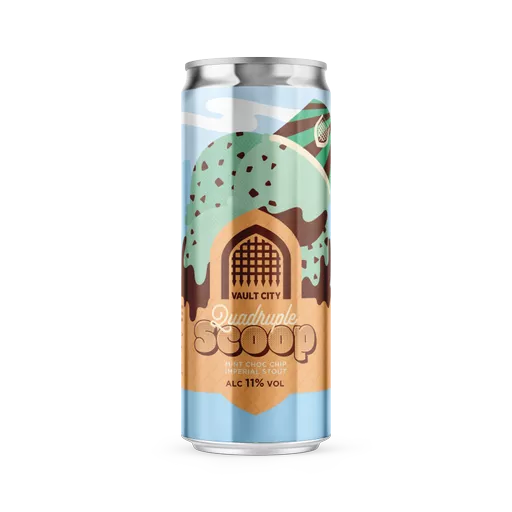 Vault City Mint Choc Chip - Quad Scoop