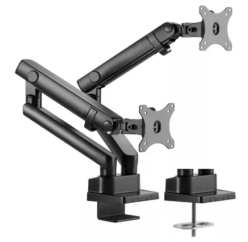 Amer HYDRA2B monitor mount / stand 81.3 cm (32") Clamp Black