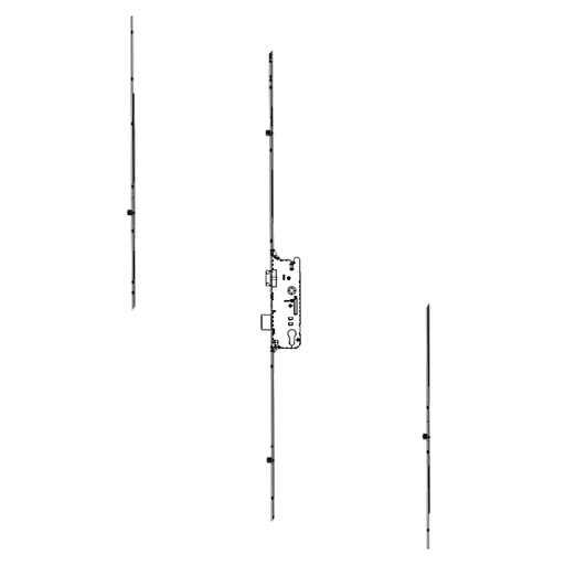 FUHR 859 Type 1 4 Roller Latch & Deadbolt Split Spindle Multipoint