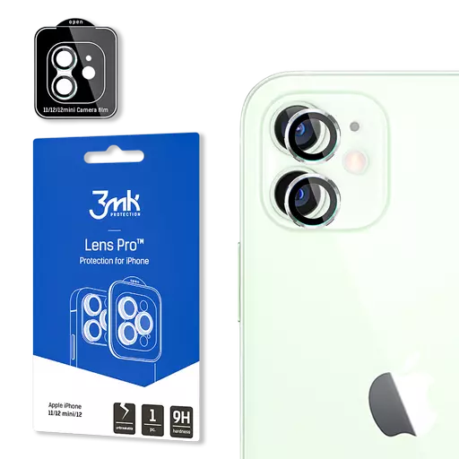 3mk - Lens Protection Pro (Silver) - For iPhone 11 / 12 / 12 Mini