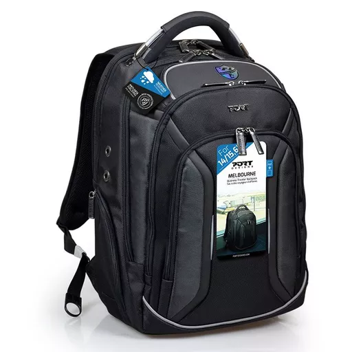 Port Designs Melbourne backpack Casual backpack Black Polyester