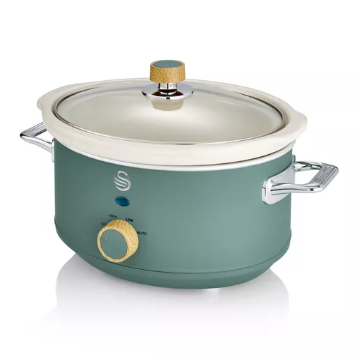 3.5L Slow Cooker Nordic Green