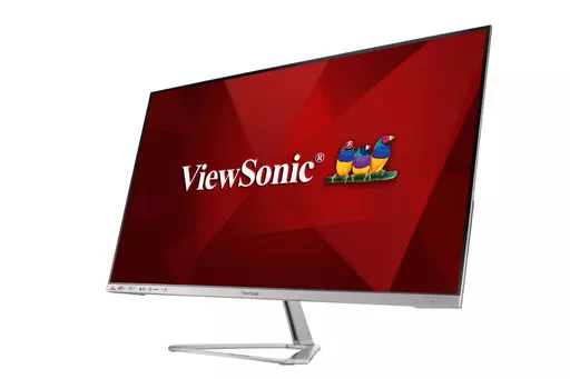 Viewsonic VX Series VX3276-4K-mhd LED display 81.3 cm (32") 3840 x 2160 pixels 4K Ultra HD Silver