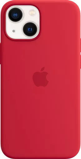 Apple iPhone 13 mini Silicone Case with MagSafe – (PRODUCT)RED