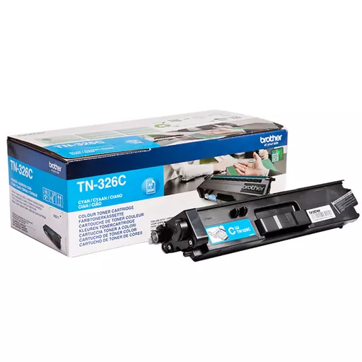 Brother TN-326C Toner-kit cyan high-capacity, 3.5K pages ISO/IEC 19798 for Brother DCP-L 8400/8450/HL-L 8250