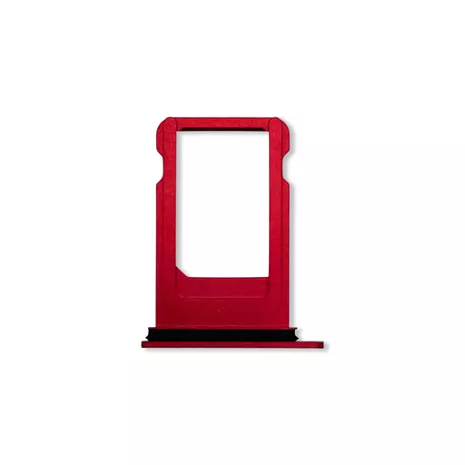 Sim Card Tray (Red) (CERTIFIED) - For iPhone 7 Plus