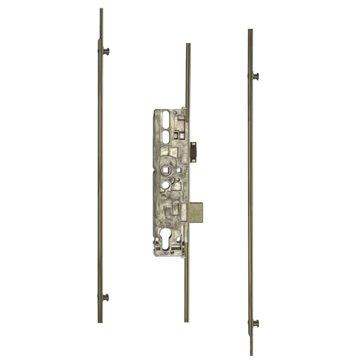 ROTO H600 3RDL2206 Latch & Deadbolt Single Spindle - 4 (V Cam) Mushrooms