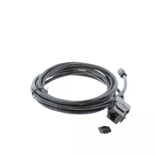 Cat6 RJ45 UTP Gigabit (250mhz) Keystone Pass-through Patch Cable