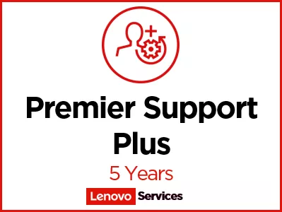 Lenovo Premier Support Plus Upgrade - Extended service agreement - parts and labour (for system with 1 year Premier Support) - 5 years (from original purchase date of the equipment) - on-site - response time: NBD - for ThinkStation P300, P310, P320, P330,