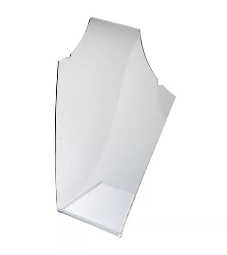 Clear Acrylic Single Necklace Display Stand - 200mm