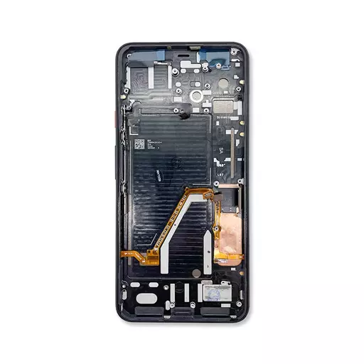 OLED Screen Assembly (RECLAIMED) (Oh So Orange) (w/ Frame) - Google Pixel 4 XL