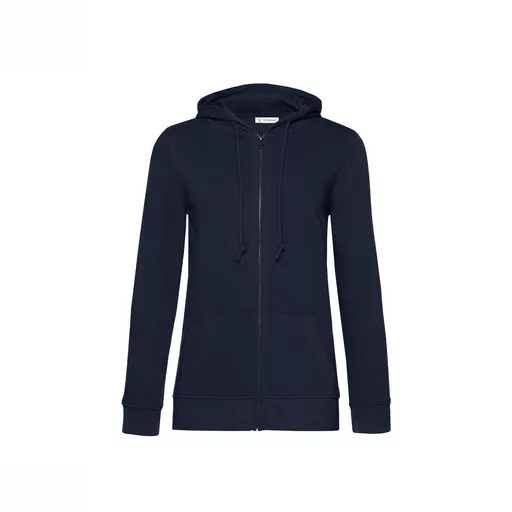 Women's Organic Zipped Hood