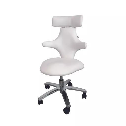 SkinMate Monroe Stool - White