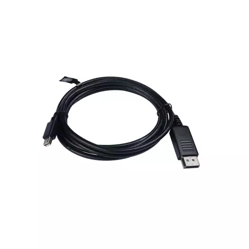 V7 Black Video Cable Mini DisplayPort Male to DisplayPort Male 1m 3.3ft