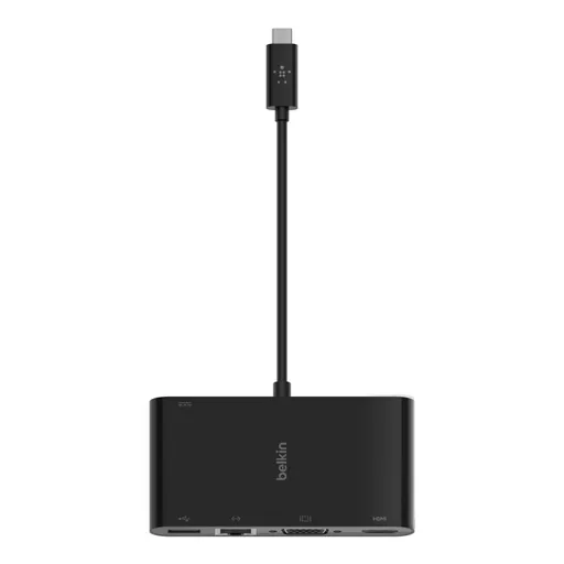 Belkin AVC004BTBK notebook dock/port replicator USB 3.2 Gen 1 (3.1 Gen 1) Type-C Black