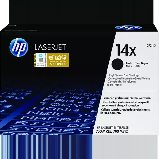 HP CF214X/14X Toner cartridge black, 17.5K pages ISO/IEC 19752 for HP LaserJet 700 M712