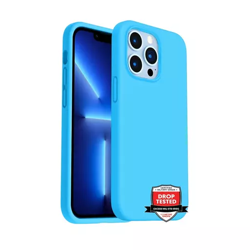 Silicone for iPhone 14 Pro Max - Sky Blue