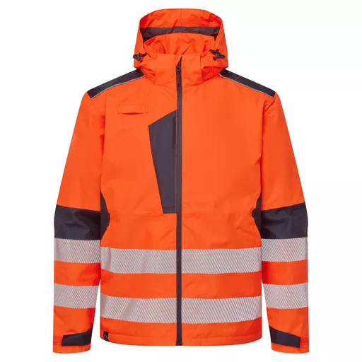 System Hi Vis Eco Insulated Orange Jacket