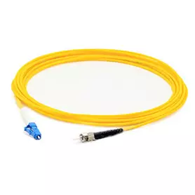 Titan 9-DX-LC-ST-1-YW fibre optic cable 1 m OS2 Yellow