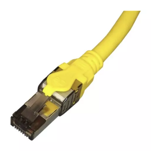Cat8 STP LSZH 24 AWG Shielded Ethernet Patch Lead