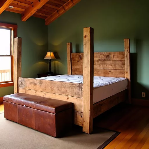 Chunky Devonshire 4 Poster Bed with 5